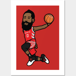 James Harden Posters and Art